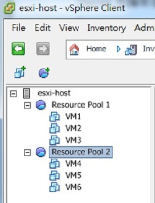 VMware vSphere 5.1 Resource Pool (資源池)